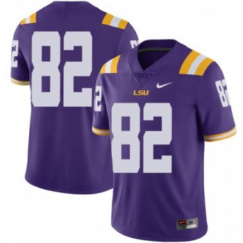 Men's Nike Kenan Jones LSU Tigers Limited Purple Football College Jersey