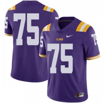 Men's Nike Michael Smith LSU Tigers Limited Purple Football College Jersey