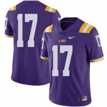 Men's Nike Racey McMath LSU Tigers Limited Purple Football College Jersey