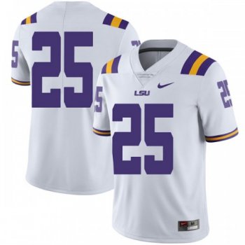 Men's Nike Tae Provens LSU Tigers Limited White Football College Jersey