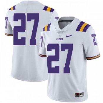 Men's Nike Treven Kately LSU Tigers Limited White Football College Jersey