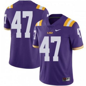 Men's Nike Trey Gallman LSU Tigers Limited Purple Football College Jersey