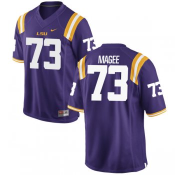 Men's Nike Adrian Magee LSU Tigers Replica Purple Football Jersey