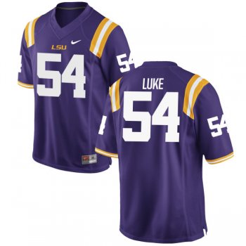 Men's Nike Rory Luke LSU Tigers Replica Purple Football Jersey