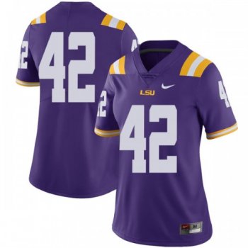 Women's Nike Aaron Moffitt LSU Tigers Limited Purple Football College Jersey