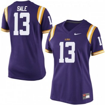 Women's Nike Andre Sale LSU Tigers Game Purple Football College Jersey