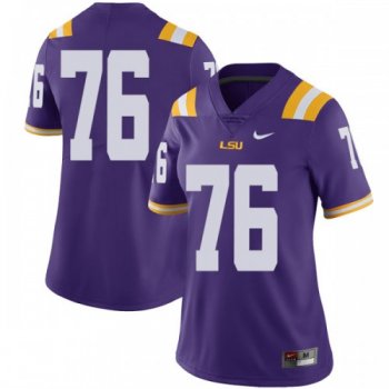 Women's Nike Austin Deculus LSU Tigers Limited Purple Football College Jersey