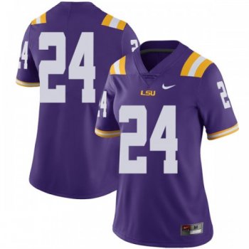 Women's Nike Chris Curry LSU Tigers Limited Purple Football College Jersey