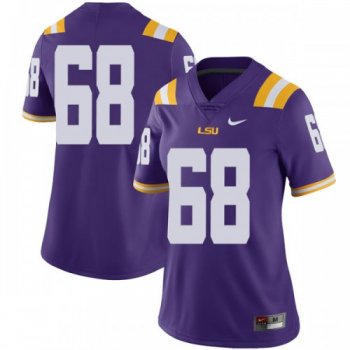 Women's Nike Damien Lewis LSU Tigers Limited Purple Football College Jersey