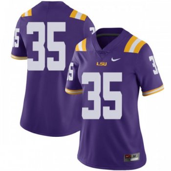 Women's Nike Damone Clark LSU Tigers Limited Purple Football College Jersey