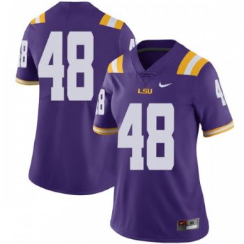 Women's Nike Dantrieze Scott LSU Tigers Limited Purple Football College Jersey