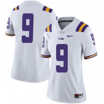 Women's Nike Grant Delpit LSU Tigers Limited White Football College Jersey