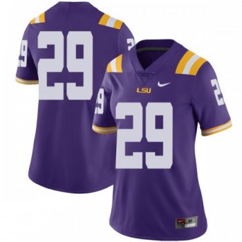 Women's Nike Greedy Williams LSU Tigers Limited Purple Football College Jersey