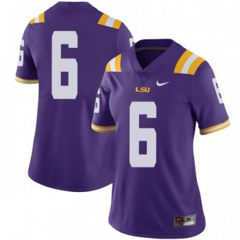 Women's Nike Jacob Phillips LSU Tigers Limited Purple Football College Jersey