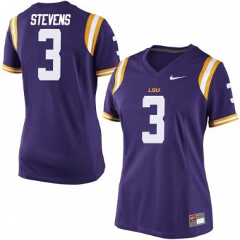 Women's Nike JaCoby Stevens LSU Tigers Game Purple Football College Jersey