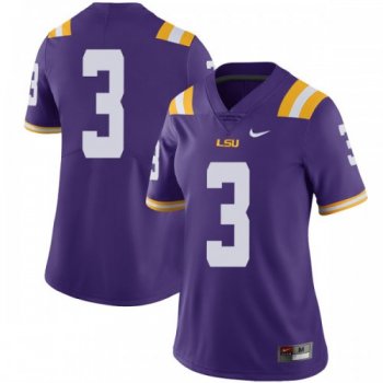 Women's Nike JaCoby Stevens LSU Tigers Limited Purple Football College Jersey