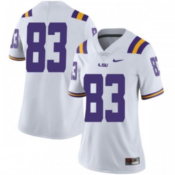 Women's Nike Jaray Jenkins LSU Tigers Limited White Football College Jersey