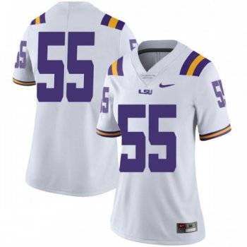 Women's Nike Jarell Cherry LSU Tigers Limited White Football College Jersey