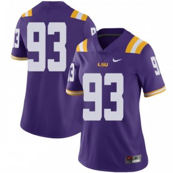 Women's Nike Justin Thomas LSU Tigers Limited Purple Football College Jersey