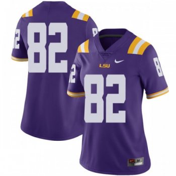 Women's Nike Kenan Jones LSU Tigers Limited Purple Football College Jersey