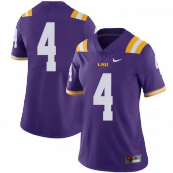 Women's Nike Klavon Chaisson LSU Tigers Limited Purple Football College Jersey