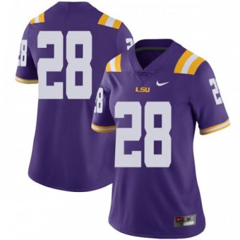 Women's Nike Mannie Netherly LSU Tigers Limited Purple Football College Jersey