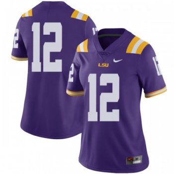 Women's Nike Marshall Graves LSU Tigers Limited Purple Football College Jersey