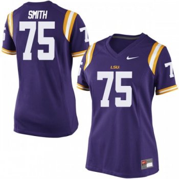 Women's Nike Michael Smith LSU Tigers Game Purple Football College Jersey