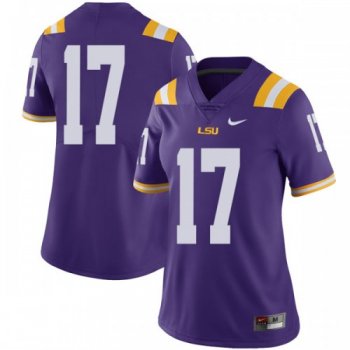 Women's Nike Racey McMath LSU Tigers Limited Purple Football College Jersey