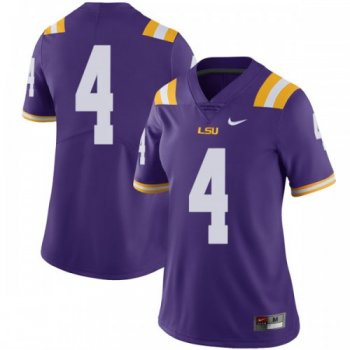 Women's Nike Skylar Mays LSU Tigers Limited Purple Football College Jersey