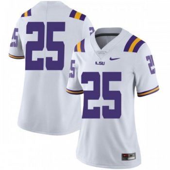 Women's Nike Tae Provens LSU Tigers Limited White Football College Jersey