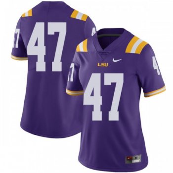 Women's Nike Trey Gallman LSU Tigers Limited Purple Football College Jersey