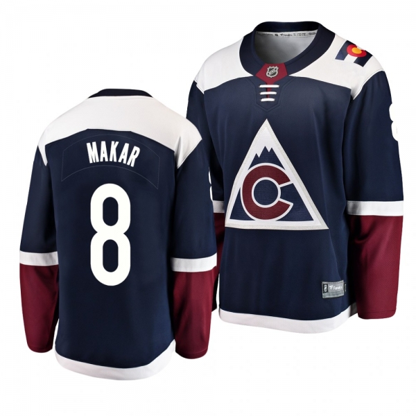 Blue Alternate Breakaway Player Jersey Colorado Avalanche #8 Cale Makar