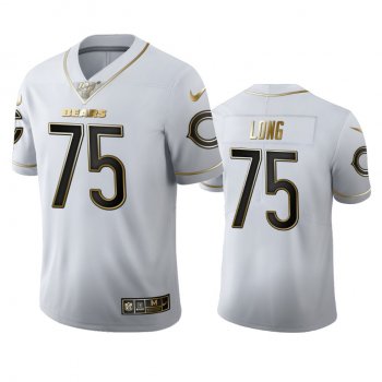 Kyle Long Bears White 100th Season Golden Edition Jersey