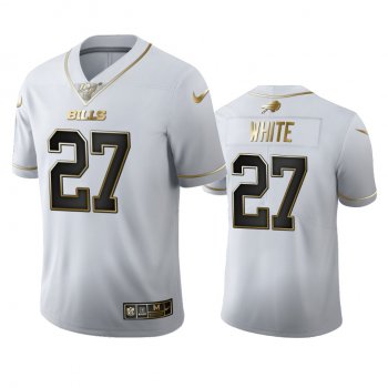 Tre'Davious White Bills White 100th Season Golden Edition Jersey