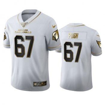 Justin Pugh Cardinals White 100th Season Golden Edition Jersey