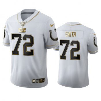 Braden Smith Colts White 100th Season Golden Edition Jersey