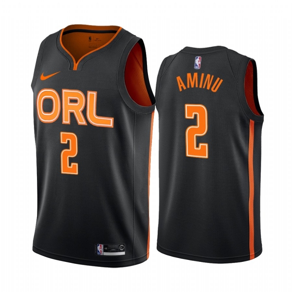 Al-Farouq Aminu Orlando Magic 2019-20 City Edition Black Jersey