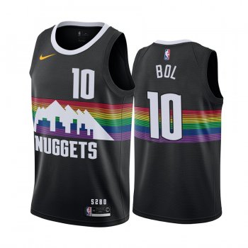 Bol Bol Denver Nuggets 2019-20 City Edition Black Jersey