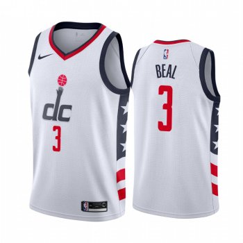 Bradley Beal Washington Wizards 2019-20 City Edition White Jersey