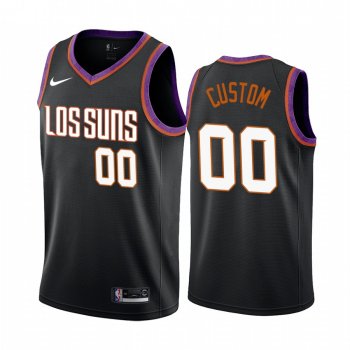 Custom Toronto Raptors 2019-20 City Edition Black Jersey