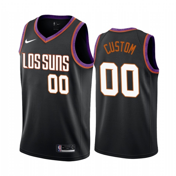 Custom Orlando Magic 2019-20 City Edition Black Jersey