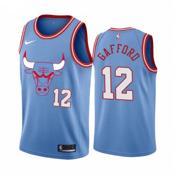 Daniel Gafford Chicago Bulls 2019-20 City Edition Blue Jersey