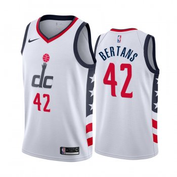 Davis Bertans Washington Wizards 2019-20 City Edition White Jersey