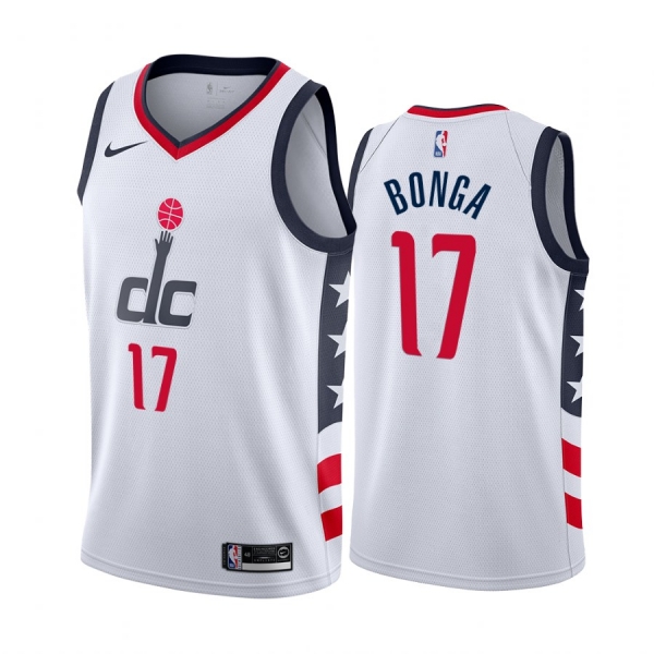 Isaac Bonga Washington Wizards 2019-20 City Edition White Jersey