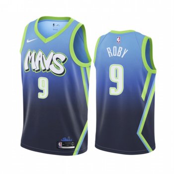 Isaiah Roby Dallas Mavericks 2019-20 City Edition Blue Jersey