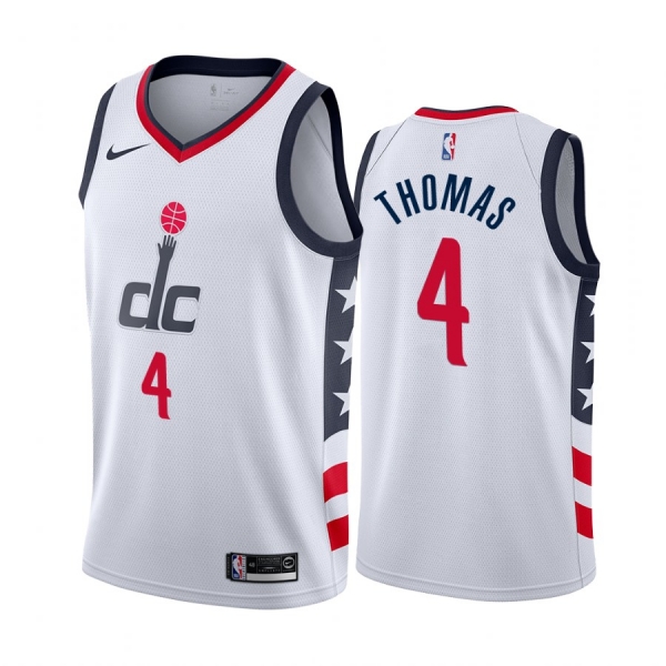 Isaiah Thomas Washington Wizards 2019-20 City Edition White Jersey