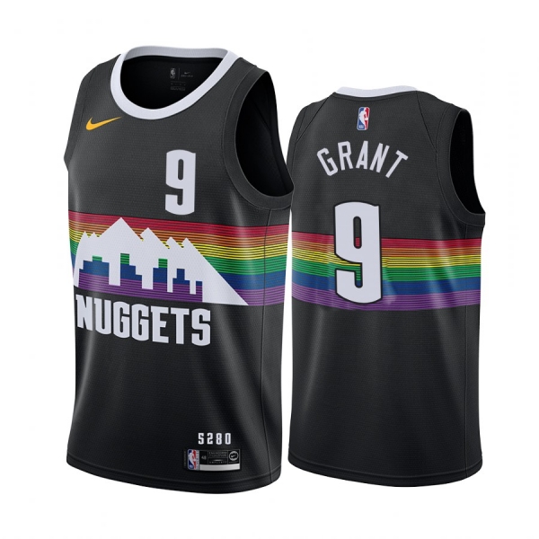 Jerami Grant Denver Nuggets 2019-20 City Edition Black Jersey