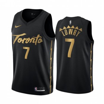 Kyle Lowry Toronto Raptors 2019-20 City Edition Black Jersey