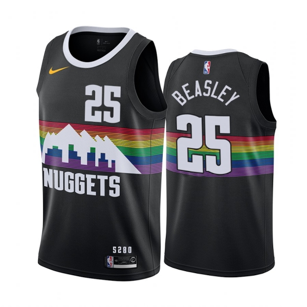 Malik Beasley Denver Nuggets 2019-20 City Edition Black Jersey